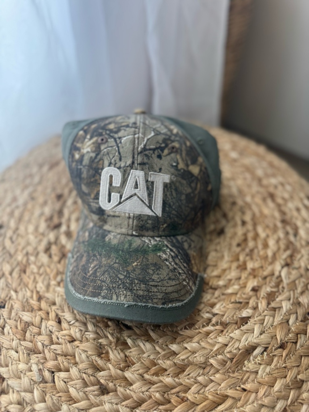 CAT Camouflage Adjustable Baseball Cap Outdoor Hunting Green Men's Realtree